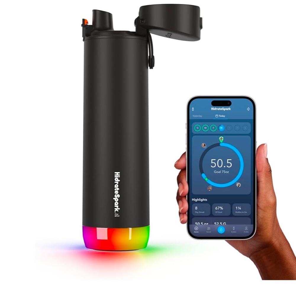 Hidrate spark Bluetooth water bottle